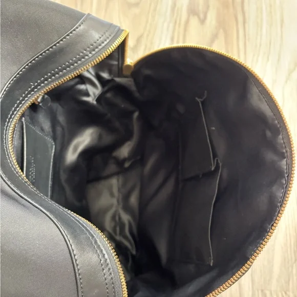 Moschino Black Backpack with Gold Accents - Picture 6 of 6